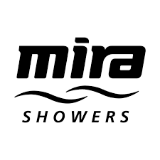 Mira Showers logo for electric showers, mixer showers and spare parts