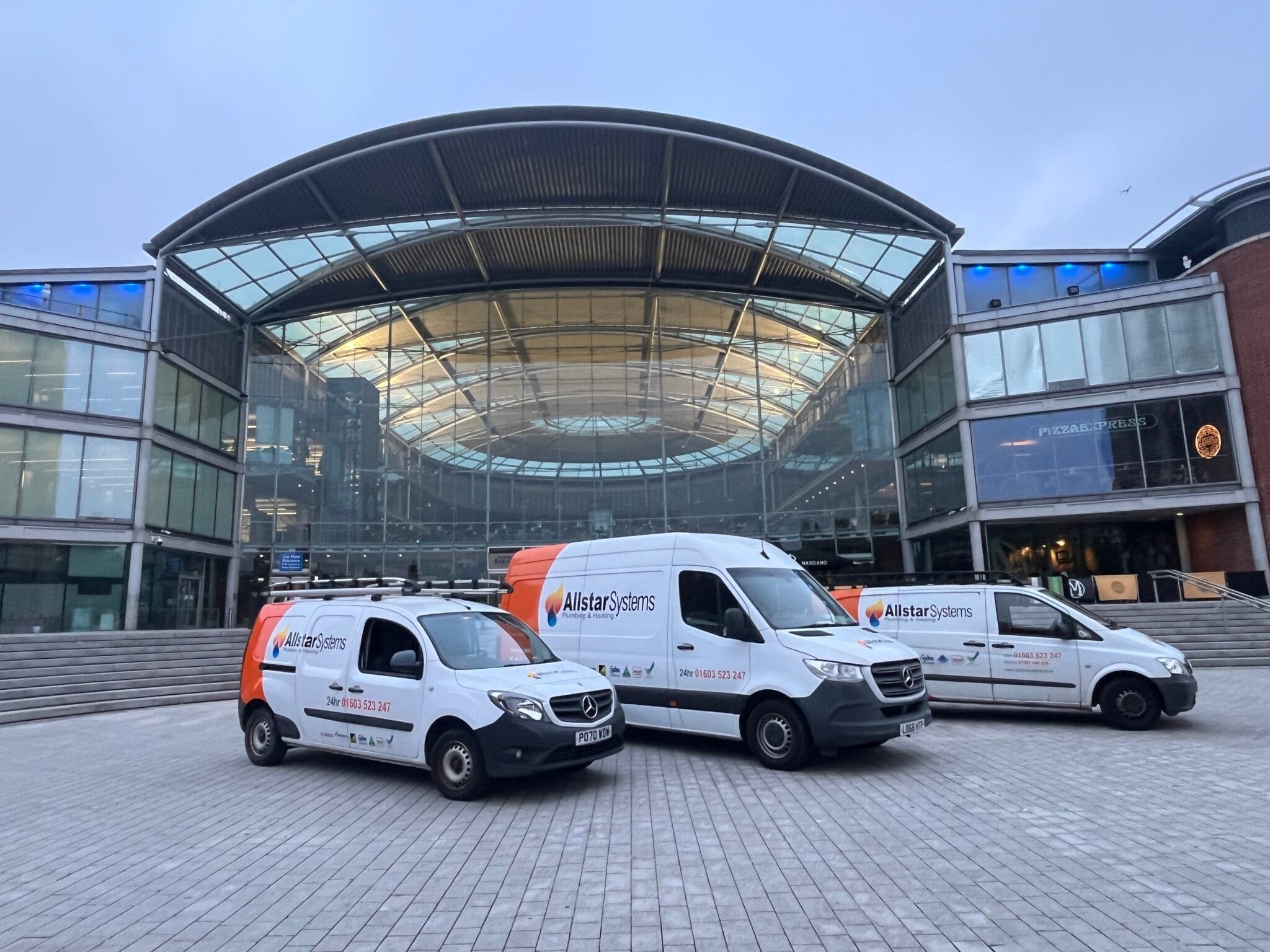 Boiler Hire Norwich | Allstar Systems Ltd Emergency Commercial Plumbing